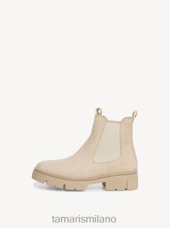 stivale chelsea in pelle - beige/sabbia Tamaris 8R4D6348 donne scarpe