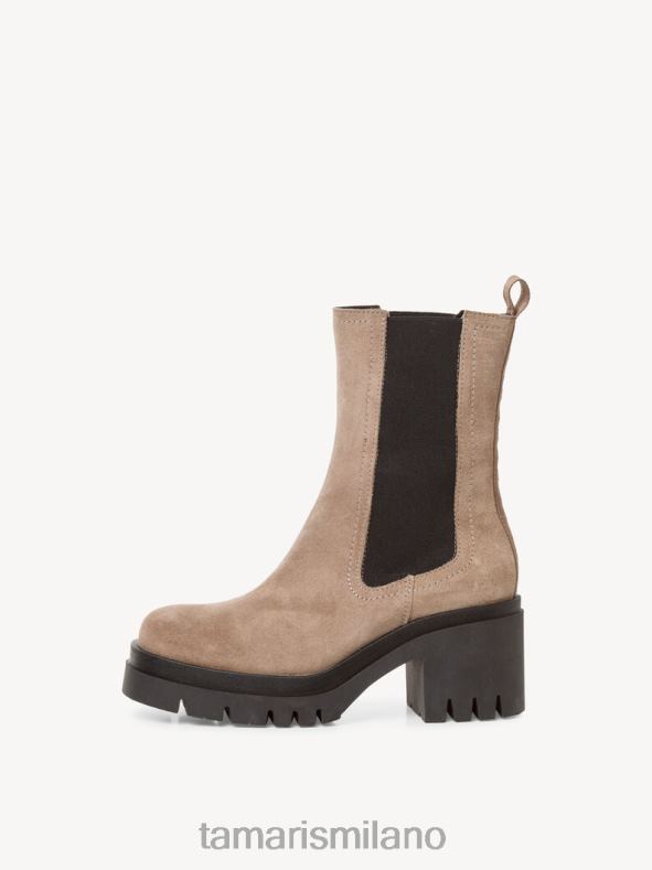 stivale chelsea in pelle - marrone/tortora Tamaris 8R4D6475 donne scarpe