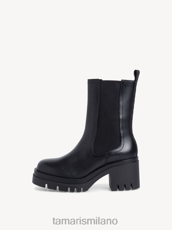 stivale chelsea in pelle - pelle nera/nera Tamaris 8R4D61372 donne scarpe