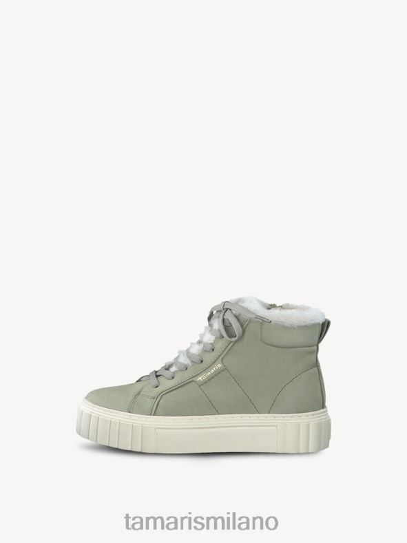 stivaletto in pelle - fodera calda verde/oliva chiaro Tamaris 8R4D61550 donne scarpe