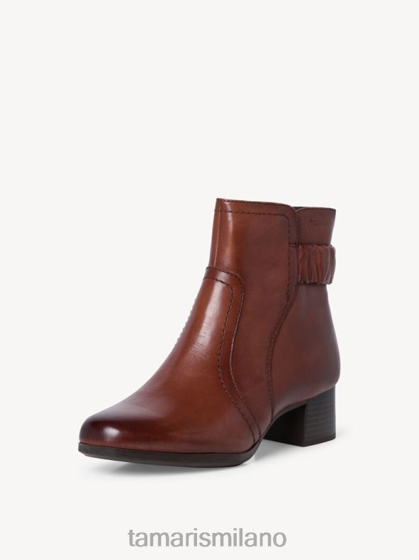 stivaletto in pelle - marrone/castagna Tamaris 8R4D61514 donne scarpe