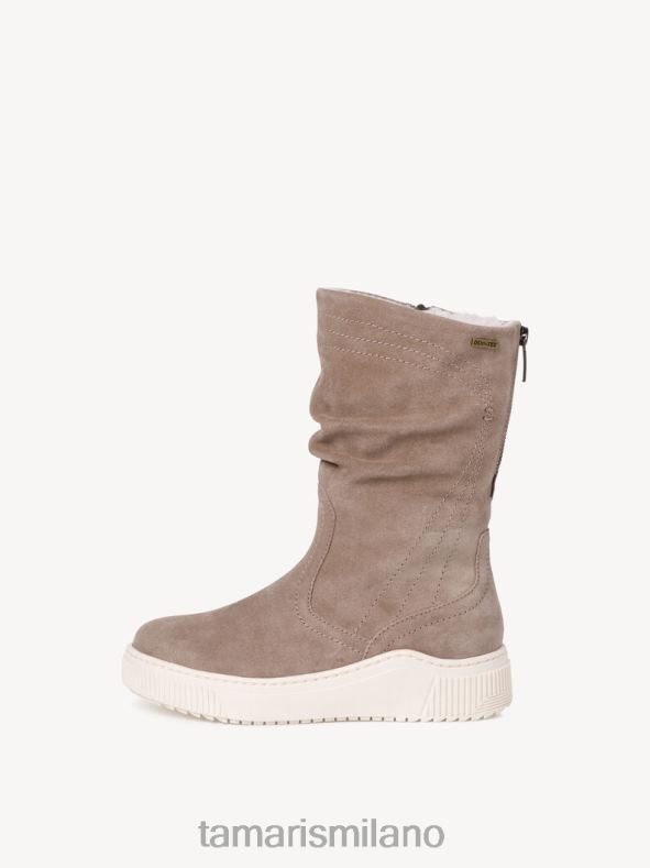 stivaletto in pelle - marrone/tortora Tamaris 8R4D6225 donne scarpe
