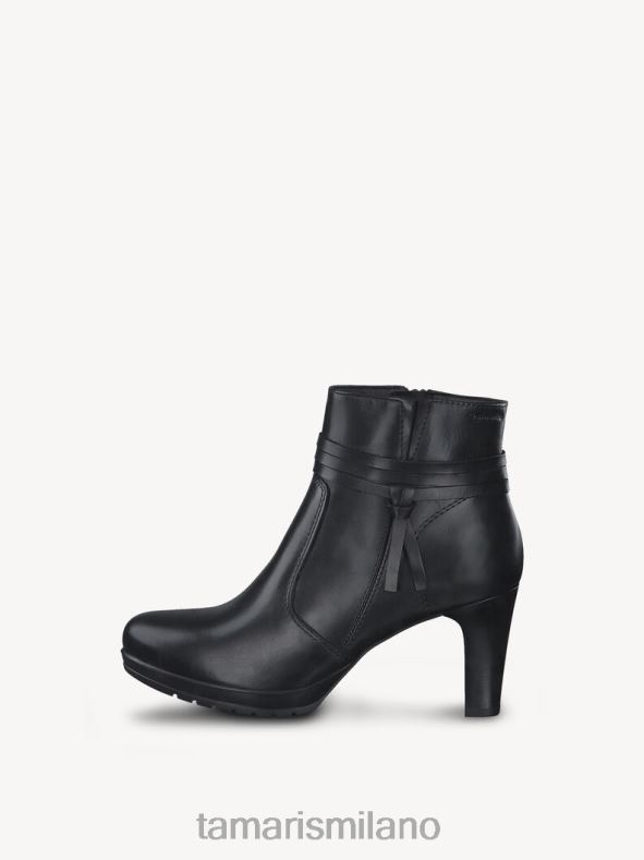stivaletto in pelle - pelle nera/nera Tamaris 8R4D62131 donne scarpe