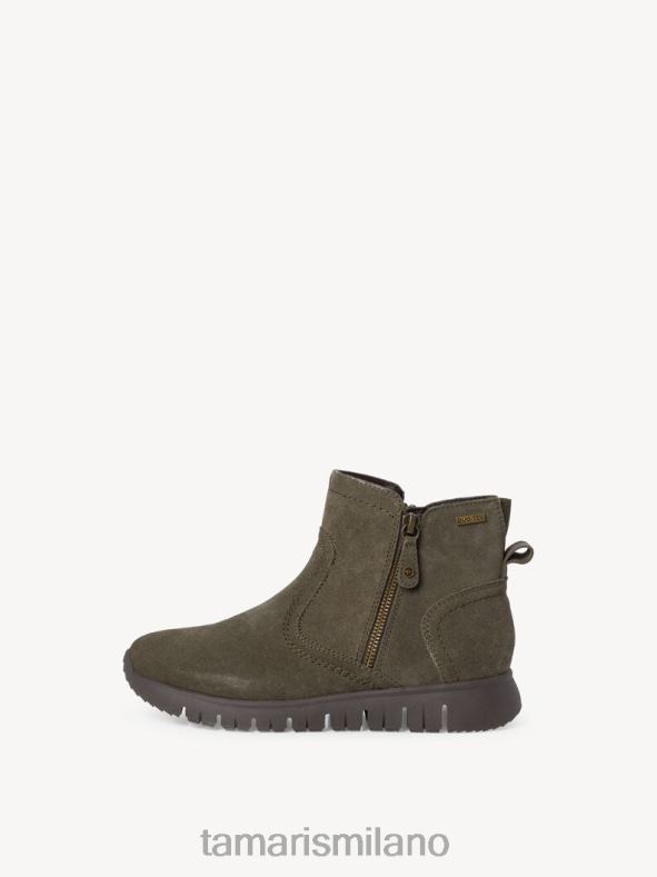 stivaletto in pelle - verde/kaki Tamaris 8R4D61187 donne scarpe