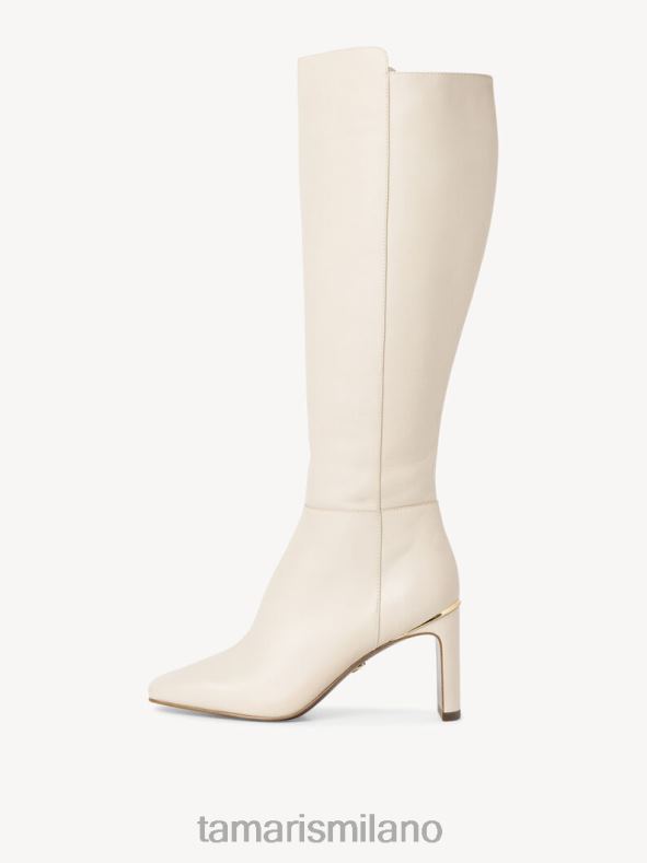 stivali in pelle - beige/avorio Tamaris 8R4D61794 donne scarpe