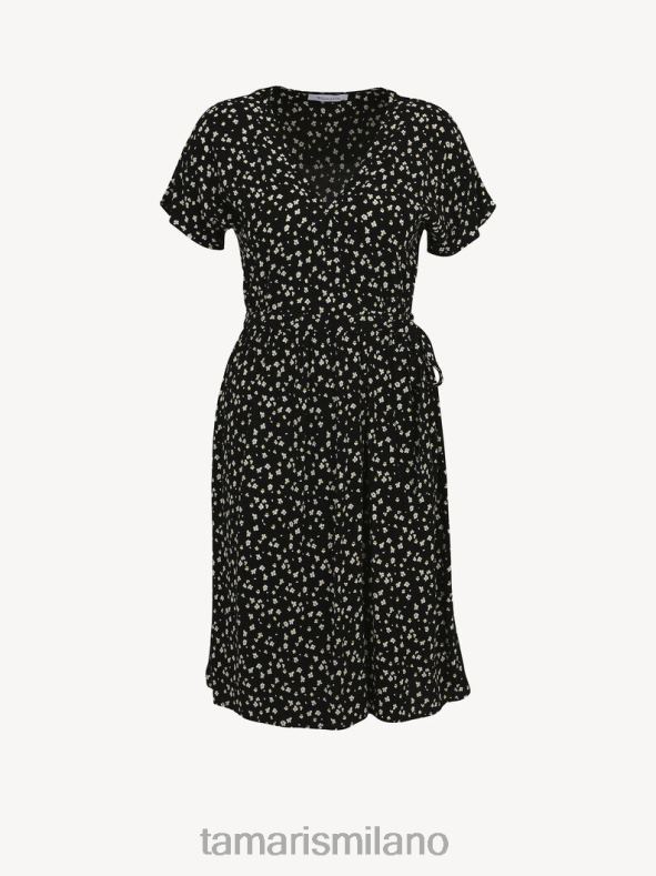 vestito - nero/nero beauty flower aop Tamaris 8R4D62578 donne vestiario