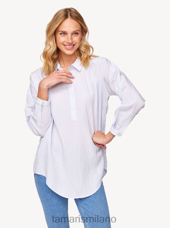 blusa - blu/ghiaccio artico Tamaris 8R4D62439 donne vestiario