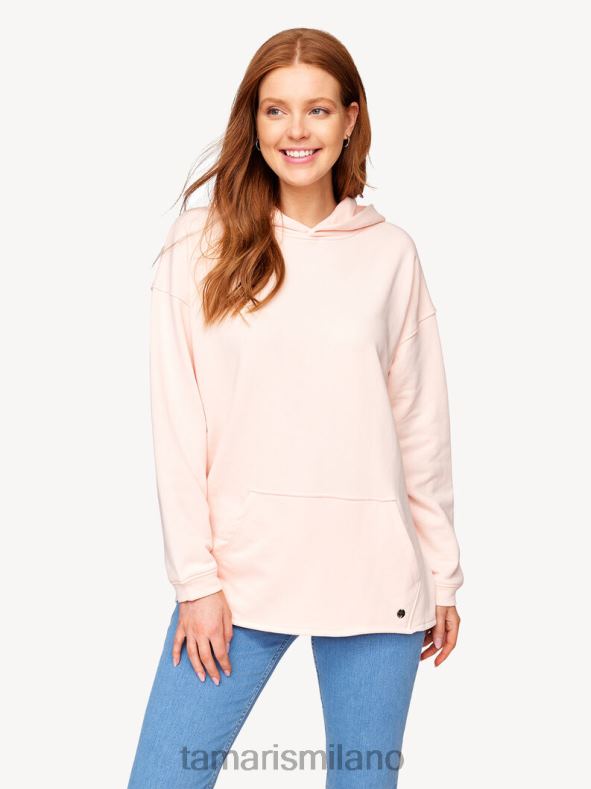 t-shirt oversize - rosa/rosa nuvola Tamaris 8R4D62385 donne vestiario